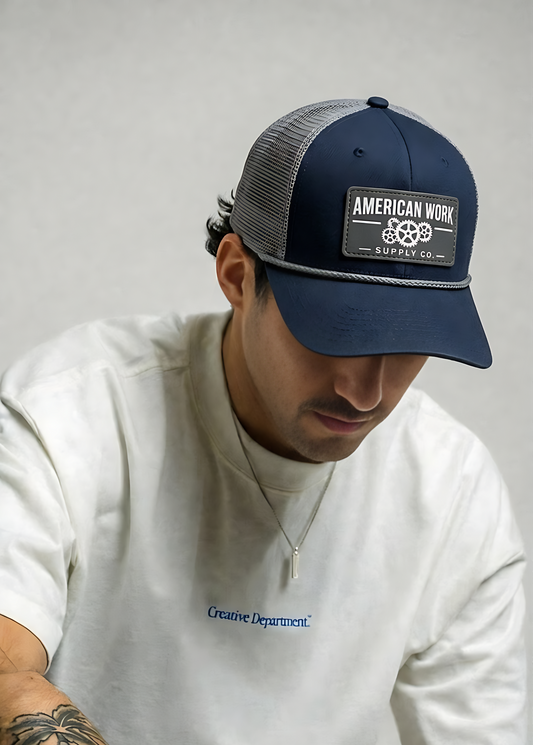 HERITAGE PATCH HAT  NAVY